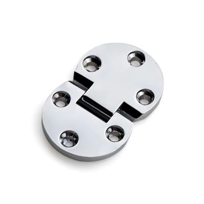 Zinc Alloy Folding Hinge for Folding Tables, Sewing Machines, Countertops and Furniture, Silver, 1 Pc (XK503-2W)