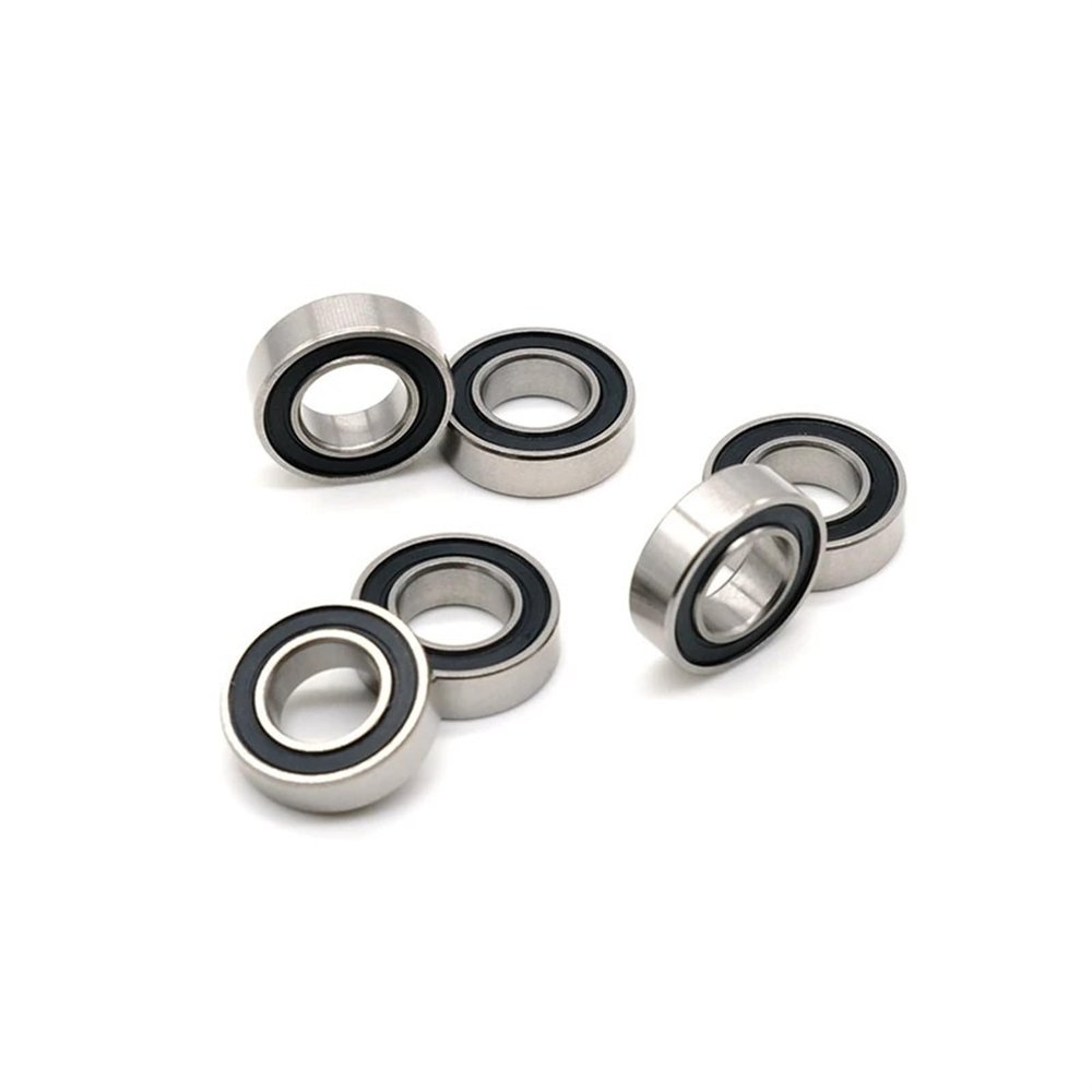 6003RS ABEC-7 Bearings (4-Pack), 17 x 35 x 10 mm, Deep Groove Ball Bearings, 6003-2RS