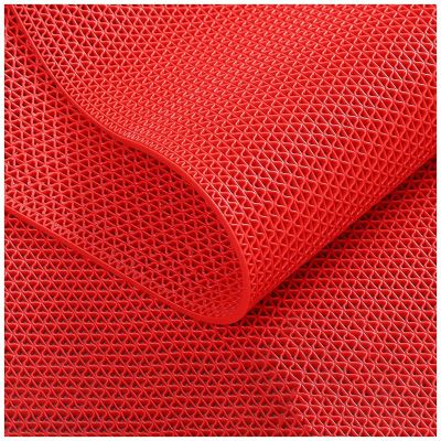 Slip-Resistant PVC Drainage Mat, 5 mm Thick, for Wet Indoor and Outdoor Areas