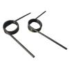 10-Pack V-Shaped Torsion Springs, Spring Steel, 0.5 mm x 4 mm, 5 Coils x 90° view 1