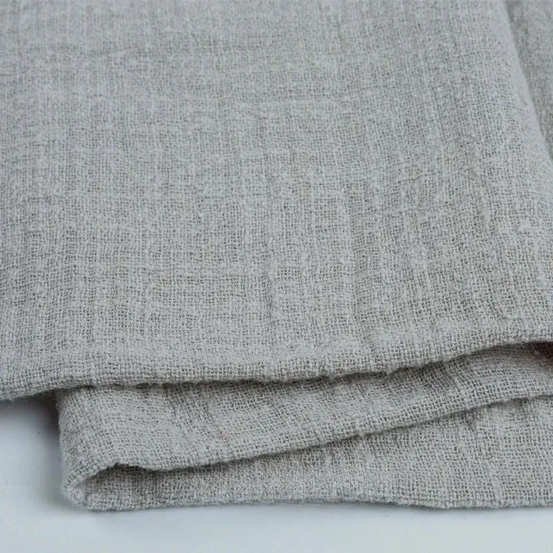 NLDWA 24/48-Pack 16.5 x 16.5 in Cotton-Linen Napkins, Rustic Cloth Napkins for Dinners, Parties, and Weddings