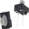 10-Piece 8 × 8 × 5 mm Silent Touch Switch, 2-Pin view 1