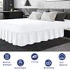 Highdi Elastic Bed Skirt with Ruffles and Floral Print, 180 x 200 cm, Flower World 2 view 4