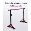Wall-Mounted Ballet Barre with Adjustable Double Stretch Bars view 2