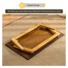 DXYOYONGOZ Japanese Coffee Table, Japanese Floor Table, Long Low Table with Bay Window, Waterproof Tabletop (Yellow, 70 x 40 x 31 cm) view 3