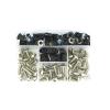 HZBHD Motorcycle Fairing and Windshield Screw Kit for Suzuki RGV 250 VJ22, 1991–1998, Silver view 1