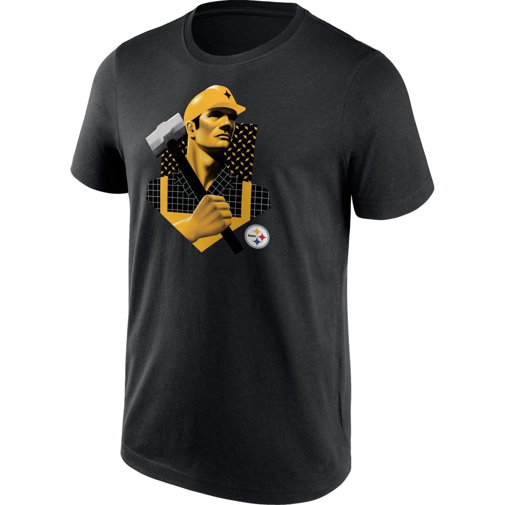 Fanatics NFL Shirt - Pittsburgh Steelers Illustration - M
