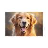 WHJSHOP Golden Retriever Placemat Set, 12 x 18 in, 6 Pieces view 1