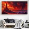 5D Diamond Painting Fallen Diamond Art Ocean, 70 x 140 cm, Round Drill view 2