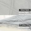 Hearda Velvet Headboard Cover, Beige, 190 cm view 2