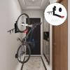 Space-Saving Bicycle Wall Mount Organizer view 2