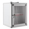 vnrutkou 12-Compartment Acrylic Phone Locker with Locks view 1