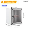 vnrutkou 12-Compartment Acrylic Phone Locker with Locks view 2