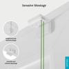 Estika Pleated Blind with Drilling, 130 x 150 cm, Green, Blackout Blind for Screw-Mounting, Opaque, incl. Mounting Accessories view 2