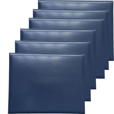 MyGradDay Smooth 6-Pack Diploma Holders, Graduation Certificate, 8.5 x 11 in, Navy Blue