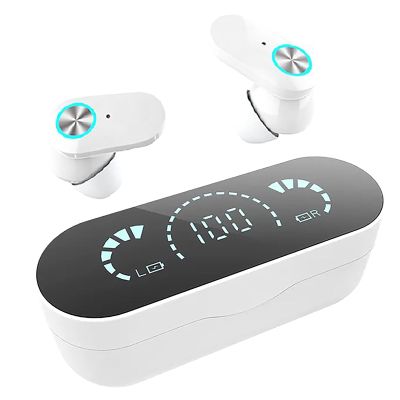 ELLENNE Modern Futuristic Bluetooth LCD Headset Wei YD06