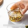Supercap Mountain Whiskey Glasses, Old Fashioned Crystal Tumblers, Clear, 4-Pack view 2