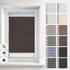 Estika Honeycomb Blackout Blind, Drilled, 40 x 120 cm, Brown view 1