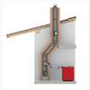 Single-Wall 30° Rigid Stainless Steel Chimney Elbow, 120 mm Diameter view 4