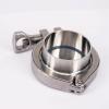 LTRAJUYNH A Set, 51 mm (2 in), 304 Stainless Steel Tri-Clamp Weld Ferrule + Tri-Clamp + Silicone Gasket + End Cap view 2