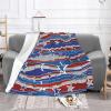 MLTRFGJ Patriotic Stars and Stripes Independence Day Lightweight Blanket view 3