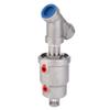 Stainless Steel Pneumatic Angle-Seat Valve DN15 with Visual Position Indicator, Low Air Consumption & Easy Installation for Steam and Pressure Systems view 1