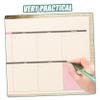 A4 Beige Tear-Off Weekly Planner Pad for the Office view 3