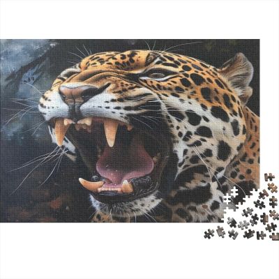 Leopard Puzzle, 1000 Pieces, 75 x 50 cm, for Adults Ages 14+
