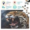 Leopard Puzzle, 1000 Pieces, 75 x 50 cm, for Adults Ages 14+ view 3