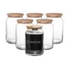 Ritzenhoff & Breker Varu Food Storage Jars, 6-Piece Set, 880 ml view 1