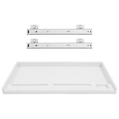 Pull-Out Under-Desk Keyboard Tray, White, 51.5 x 37.5 x 2.0