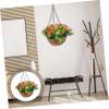 VINTORKY Hanging Coconut Fiber Flower Basket, UV-Resistant, Natural-Looking Decor for Indoor and Outdoor Use view 4