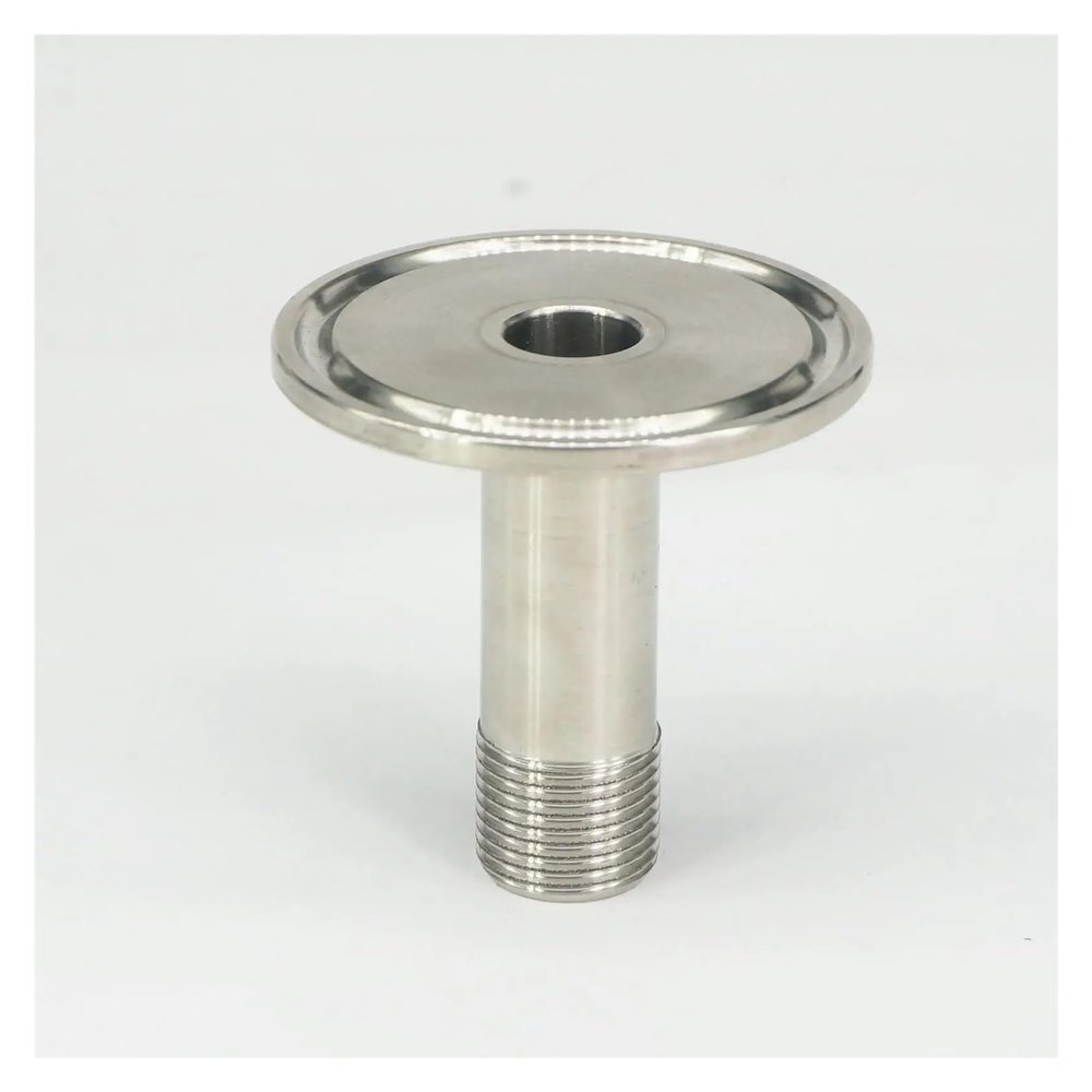 3/8" BSPT Male x 1.5" Tri-Clamp 304 Stainless Steel Pipe Fitting Connector for Home Wine and Beer