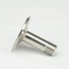 3/8" BSPT Male x 1.5" Tri-Clamp 304 Stainless Steel Pipe Fitting Connector for Home Wine and Beer view 2
