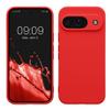 kwmobile Case for Google Pixel 9 – Soft Silicone Cover – Classic Red view 1