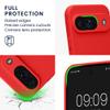 kwmobile Case for Google Pixel 9 – Soft Silicone Cover – Classic Red view 3