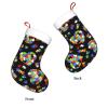 OKFSTY Autism Awareness Puzzle Pieces Heart Christmas Stocking, 1 Pc view 3