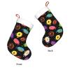 OKFSTY Donut Christmas Stocking, Hanging Holiday Decoration, 1 Pc view 3