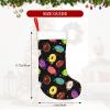 OKFSTY Donut Christmas Stocking, Hanging Holiday Decoration, 1 Pc view 4
