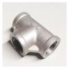 1" Equal Female Tee, 3-Way, 304 Stainless Steel Pipe Fitting Connector view 1