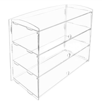 Acrylic Display Case for Bakeries, 3 Tiers