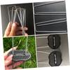 Parliky 50-Pack Galvanized U-Shaped Garden Ground Anchors view 2