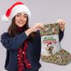 BAGEYOU Sussex Spaniel Christmas Stocking with Santa Hat, 36.6 cm view 3
