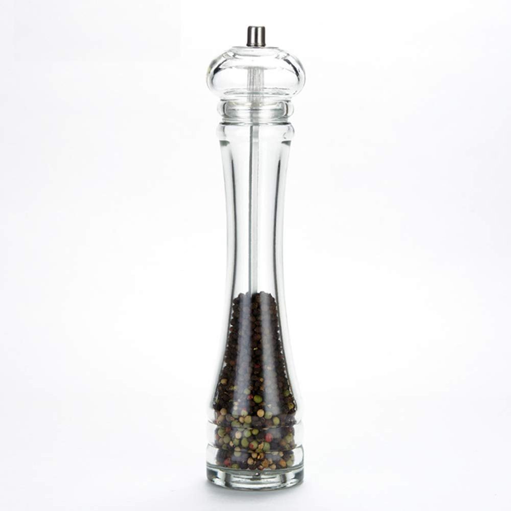 Transparent Salt and Pepper Grinder with Ceramic Core