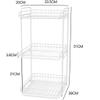 Kitchen Bowl and Dish Rack with Drain Tray view 2