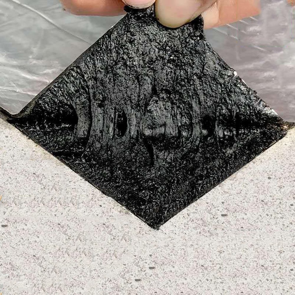 Waterproof Self-Adhesive Aluminum Foil Bitumen Roofing Tape, 33 cm x 9 m