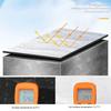 Waterproof Self-Adhesive Aluminum Foil Bitumen Roofing Tape, 33 cm x 9 m view 2