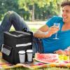 Waterproof Insulated Food Delivery Backpack view 3