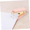 Desk Tape Dispensers with Staple Removers, 2 Pack, Pink view 3