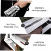 Stainless Steel Steak Tongs, 1 Piece, Lightweight and Heat-Resistant view 2